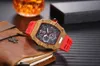 2020 Top Luxury Men Watch Big Dial Mens Chronograph Skull Classic Męskie zegarki sportowe dla mężczyzn Moda Wristwatches Relogio Masculino