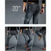 Männer Klassische Jeans Jean Homme Pantalones Hombre Männer Weiche Schwarz Biker Masculino Denim Insgesamt Männer Hosen herren jeans Denim Hosen 211011