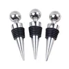 DHL UPS Bar Tools Fancy Gadget Add a bead Jewelry Rhinestone Lampwork Decorative Beaded Wine Bottle Stopper Zinc Alloy Silver Beadable Bottle GC0901