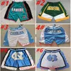 Shorts All Team Short Just Don Sports Mesh Retro Hip Pop Sommer Laufhose mit Tasche Reißverschluss Jogginghose Blau Weiß Schwarz Rot