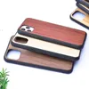 Casi di legno per iPhone 12 Mini 11 13 Pro Max Cellphone Cover in legno per Samsung S22 Plus Nota 20