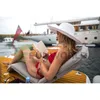 Uppblåsbara flottor Rör Funworld 2021 Toppkvalitet 20cm Tjock Drop Stitch Floating Docks Leisure Island Sola Yoga Vattenmatta