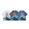 T-shirt das montanhas das montanhas do Hip Hop do Hip Hop da camisa de T-shirt das montanhas 3D de manga curto 210527