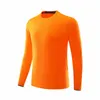 Wit Lange Mouwen Running Shirt Heren Fitness Gym Sportkleding Fit Quick Dry Compression Workout Sport Top