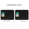 Mouse Pads & Wrist Rests Qi 10W Wireless Phone Charger Charging Computer Pad PU Leather Mousepad With Rest Small Ergonomic PC Office Mice Ma