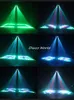 LED Dubbelhuvud Disco Lamp Spotlight Färgrik DJ Party Light Projektor 128 / 64led Stage Effect Lighting för hemunderhållning