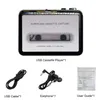 Las cubiertas de casete MP3 portátiles capturan a USB Tape PC Super Music Player Audio Converter Recorders Players Cassettes