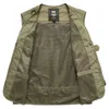 Duży rozmiar S-7XL Męskie Lato Outdoor Fishing Siatki Kamizelka Kurtka Człowiek Jungle Tactical Multi Kieszenie Podróży Pography Waistcoats 211104