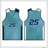 كرة السلة جيرسي الرجال شريطية قصيرة الأكمام قمصان الشارع أسود أبيض أزرق رياضة قميص UBX1Z852