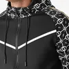 Men's Tracksuits Activewear Full Zipper Warm Sportswear Fashion Sports Suit Casual Long Sleeve Jacket Suitable For Outdoor