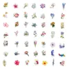 100 PCS Mixed Butterfly among the flowers Graffiti Skateboard Stickers For Car Laptop Pad Bicycle Motorcycle PS4 Phone Luggage Dec5097227