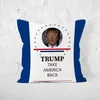Trump 2024 Throw Pillow Case US Flag Independence Day Gifts Party Home Sofa Car Pillowcase RRA9191