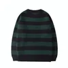 Męskie swetry Harajuku Streetwear Striped Sweter Dzianiny Bluzy Mężczyźni Kobiety Wróżki Pulowers Tate Langdon Ten sam styl
