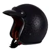 Motorradhelme Open Face 3/4 Vintage Capacete Sicherheit Motociclistas Casco Retro Persönlichkeit Elektrische Batterie Auto Halbhelm Unisex