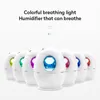 800ml Air Humidifier USB Aroma Ultrassônico Difusor de Óleo Essencial Fazer Fabricante de Névoa com LED Night Light Home Office Car