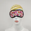 Sublimatie Neopreen oogmasker blok licht blinddoek reizen slaap oog masker verstelbare oogbescherming wit voor kleurstof jja193