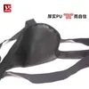 NXY Slips en slipje Fad PU Imitatie Latex Bikini Sexy Appeal Bindende Riem Kleine Macho T Cryst Bloothing Billen Ondergoed Porno Sex G-String 1126