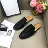 2021 designer sandálias femininas couro baotou meia chinelos verão moda lazy flat francês retrô sapatos35-42