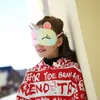 Party Masks Soft Plush Animal Sleeping Masks Cartoon Blindfold Eye Cover Eyeshade for Kids Teens Girls RRA11711