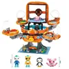 Criador Anime Octonauts Octopod Octopus Barnacles Bonecas Blocos de construção Conjuntos de tijolos Modelo de desenho animado clássico Brinquedos para presente infantil G220214