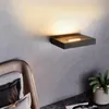 Lampy ścienne nowoczesne lampy LED sypialnia nocna lekka łazienka koryta schodowa kokos w tle oświetlenie