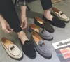 로퍼 블랙 더블 몽크 스트랩 신발 공식 드레스 비즈니스 신발 남성 옥스포드 가죽 패션 덴트 신발 Mocassin Homme de Luxe