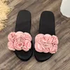 Sandali estivi 2021 pantofola con fiocco da donna infradito da esterno per interni scarpe da spiaggia moda femminile Casual pantofola a fiori regalo