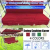 150 * 150 * 10 CM Huśtawka Krzesło Wodoodporna Poduszka Patio Ogród Yard Outdoor Seat Wymiana Poliester Taffeta Tkaniny Pokrowce Y0706