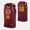 Men's Darius Garland Denzel Valentine Lauri Markkanen Cedi Osman Collin Kevin Ricky Rubio Jarrett Allen 75th City 2021-22 Basket Wine Jersey