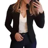 Women Blazer Thin Long Sleeve Solid Color Office Lady Suit Coat Fashion Basic Coats Autumn Chaquetas Mujer 211122