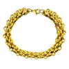 braccialetto dorato maschio dell'oro