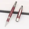 Lüks John F Kennedy Koyu Mavi Metal Beyaz Pen Pen Rollerball Çeşme Pens Kırtasiye Ofis Okul Seri Numarası 308U