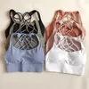 2010 Free To Be Yoga Bra Long Line Wild shirts Спортивный жилет пуш-ап Топы для фитнеса Сексуальное нижнее белье Женские топы Бюстгальтер для йоги