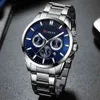 Curren horloge mannen sport quartz horloges roestvrij staal waterdicht heren polshorloge chronograaf mannelijke klokdatum relogio masculino 210517