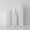 Bouteilles de pulvérisation carrées blanches en plastique vides de maquillage de 60ml 75ml 90ml pour outil de parfum de Toner SN3305