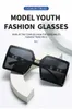 Luxury Designer Woman Mens Oversize Solglasögon för män Kvinnor Hartslins Full Frame Sun Glasses Anti UV400 Full Frame JC563