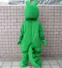 Halloween Green crocodile Mascot Costume Top Quality Cartoon Anime theme character Adult Size Christmas Carnival Birthday Party Fancy Dress