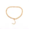 gold plated anklets