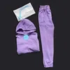 Sweats à capuche légers Sweats à capuche Pantalons de survêtement Joggers Femmes Survêtements Deux pièces Ensembles Pantalons de survêtement French Terry Sweatsuits 210727