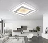 ultrathin Acrylic ceiling lights dimmible led chandeliers luminaria abajur Square Rectangle modern light living room lamps fixture