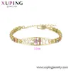 75468 Xuping bracelet plaqué or mode classique charme vierge marie bracelet