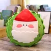 Choinka Poduszka Pluszowa Zabawka Santa Claus Elk Cake Cup Puchar Lalka Wisiorek Keychain Dekoracja Party Xmas Prezent Dla Dzieci Dziewczyna