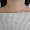 925 zilveren liefde Turkse sieraden Valentijnsdag hart zirkoon mode ketting voor vrouwen minimalistische stijl luxe ontwerper