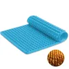 468-Cavità Mini Stampo in silicone rotondo Semisfera Stampi per caramelle gommose Pet Treats Stampo per ganache Biscotti gelatina KDJK2103