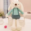 40 cm di riempimento in cotone PP Simpatico zucchero filato peluche principessa coniglio bambola cuscino orecchie cadenti regalo per bambini