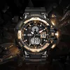 Smael Sport Watch Män Klocka Man Led Digital Quartz Armbands Klockor Mäns Toppmärke Luxury Digital-Watch Relogio Masculino 210804