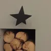 Perchas Estantes Estrella creativa Ganchos de ropa de madera para niños Decoraciones de pared de habitación Niños Abrigo ecológico Regalos de navidad