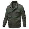 Jaqueta militar jaqueta masculina jaqueta de algodão jaquetas aurumn inverno homens Outerwear homens casuais jackes homens casacos homens vestuário M-6XL 211029