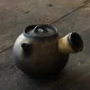 خمر خشن الفخار إبريق الشاي الياباني ceramictea وعاء drinkware 200ml