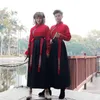 Mannen Vrouwen Chinese Traditionele Hanfu Borduurwerk Festival Stage Performance Volksdans Kleding Tang-dynastie Oude Kostuums Etnische 296p
